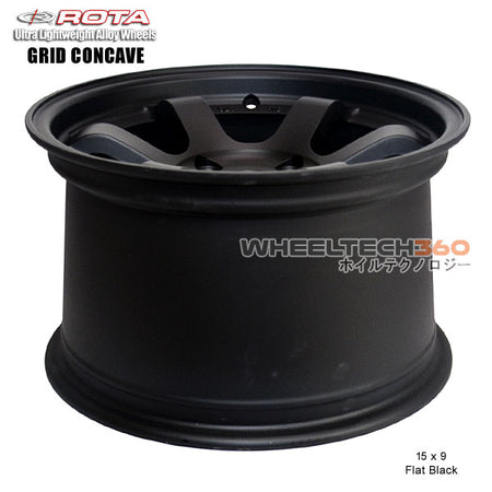 ROTA Wheel Grid Concave (15x9, 4x100+36mm, 67.1mm Hub) Speed Bronze