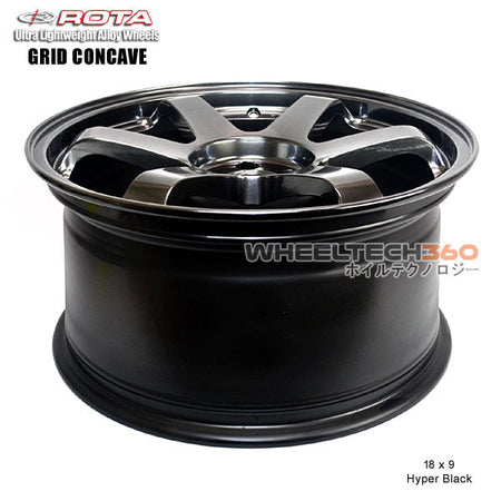 ROTA Wheel Grid Concave (18x9, 5x112+40mm, 73mm Hub)