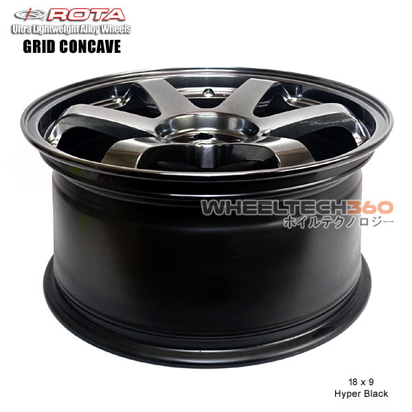 ROTA Wheel Grid Concave (18x9, 5x100+42mm, 73mm Hub)