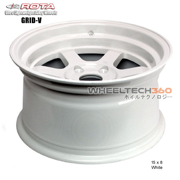 ROTA Wheel Grid V (15x8, 5x114.3+0mm, 73mm Hub)