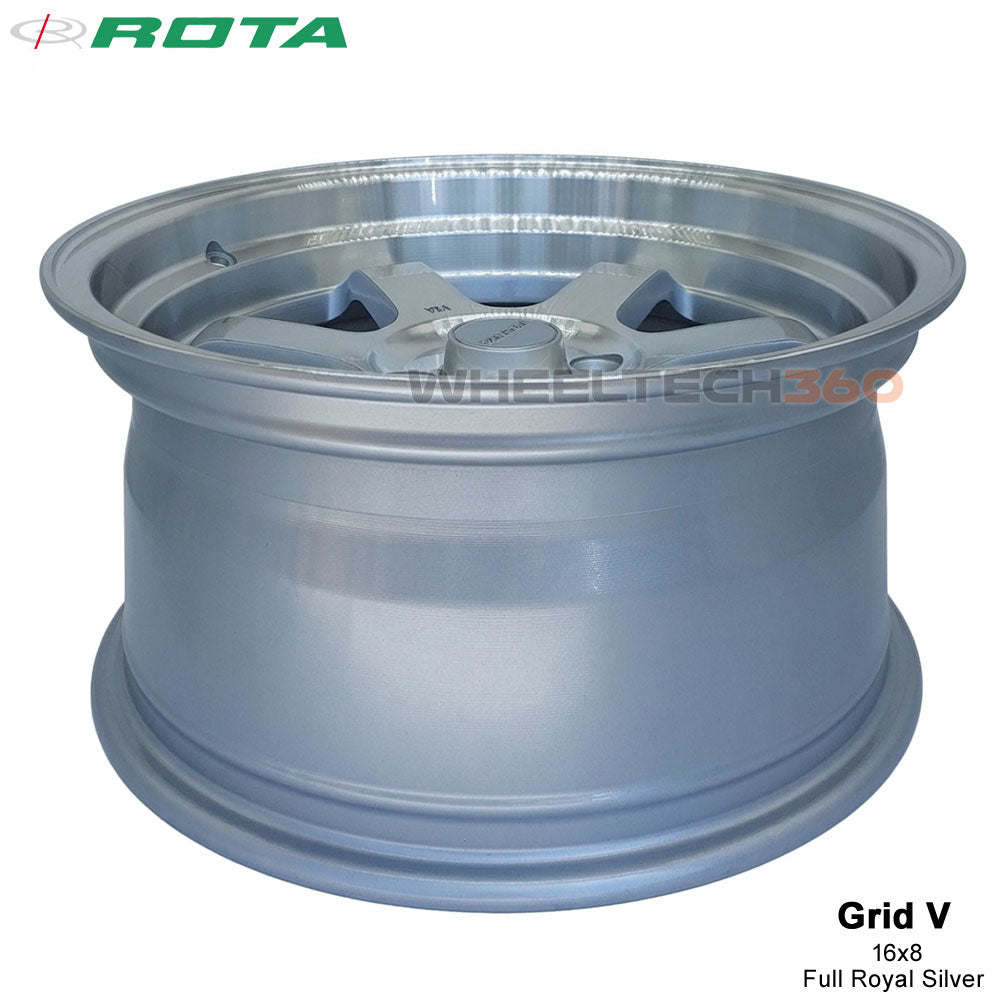 ROTA Wheel Grid V (16x8, 4x100+0mm, 67.1mm Hub)|Rota Rims|Discount