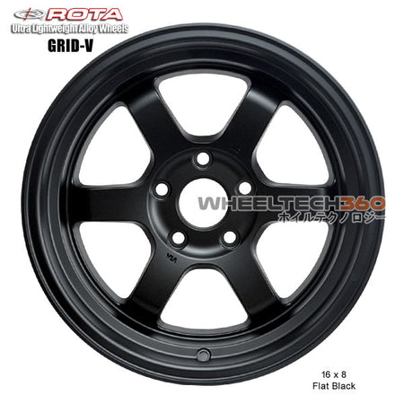 ROTA Wheel Grid V (16x8, 5x114.+20mm, 73mm Hub)