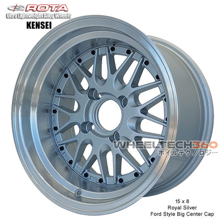 ROTA Wheel Kensei (15x8, 4x114.3-10mm, 73mm Hub) Royal Gold