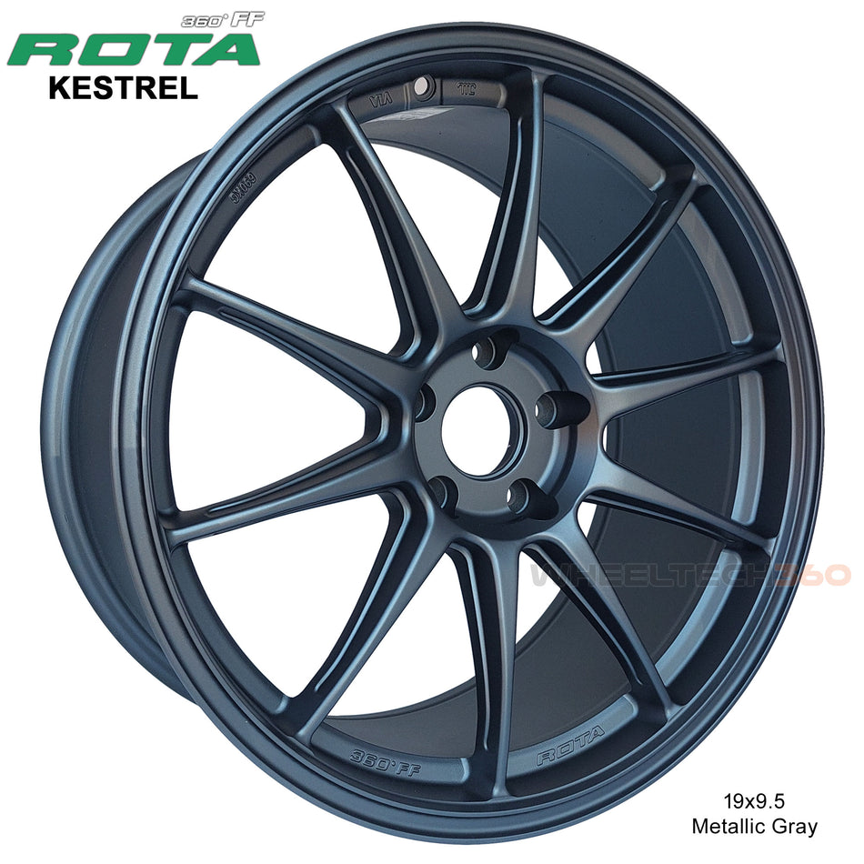 ROTA Wheel Kestrel 360FF Flow-Form (19x9.5, 5 x114.3+40mm, 73mm Hub)