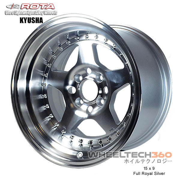 ROTA Wheel Kyusha (15x9, 4x100+0mm, 67.1mm Hub)