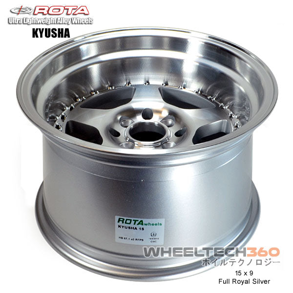 ROTA Wheel Kyusha (15x9, 4x100-15mm, 67.1mm Hub)