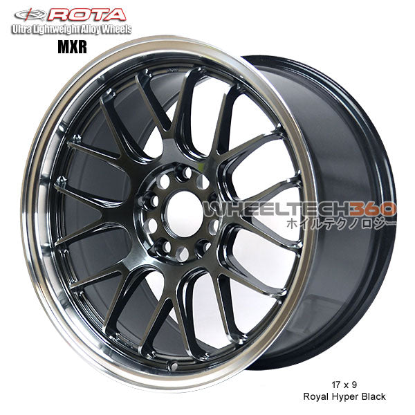 ROTA Wheel MXR-F (17X9, 5x114.3+42mm, 73mm Hub)