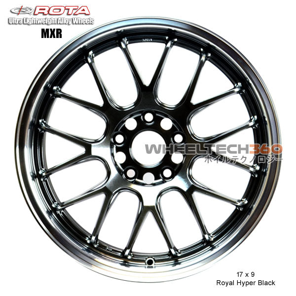 ROTA Wheel MXR-F (17X9, 5x114.3+42mm, 73mm Hub)