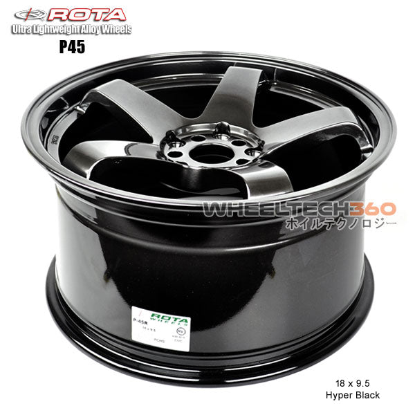 ROTA Wheel P45R (18x9.5, 5x114.3+20mm, 73mm Hub)