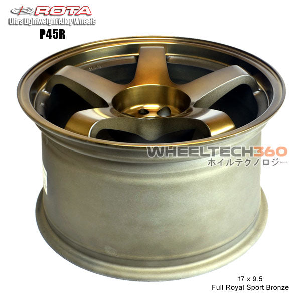 ROTA Wheel P45R (17x9.5, 4x114.3+12mm, 73mm Hub)