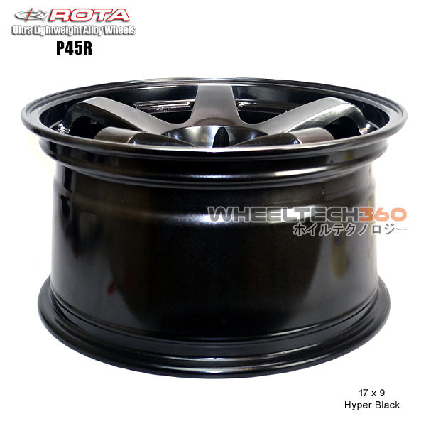 ROTA Wheel P45R (17x9, 4x114.3+12mm, 73mm Hub)