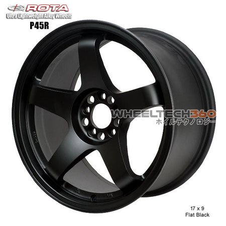 ROTA Wheel P45R (17x9, 5x100+35mm, 73mm Hub)