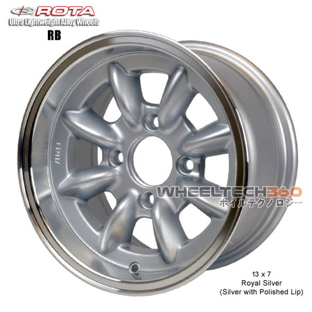 ROTA Wheel RB (13x7, 4x100+4mm, 67.1mm Hub)