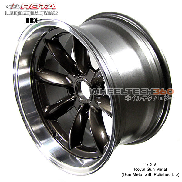 ROTA Wheel RBX (17x9, 4x114.3-13mm, 73mm Hub)