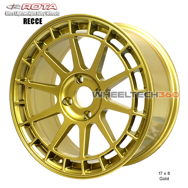 ROTA Wheel Recce (17x8, 4x108+40mm, 73mm Hub)