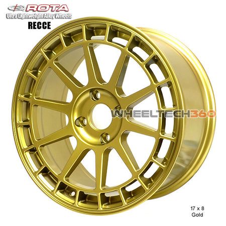 ROTA Wheel Recce (17x8, 4x108+40mm, 73mm Hub)