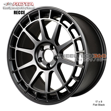ROTA Wheel Recce (17x8, 5x100+44mm, 73mm Hub)