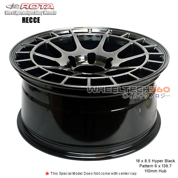 ROTA Wheel Recce (18x8.5, 6x139.7+5mm, 110mm Hub)