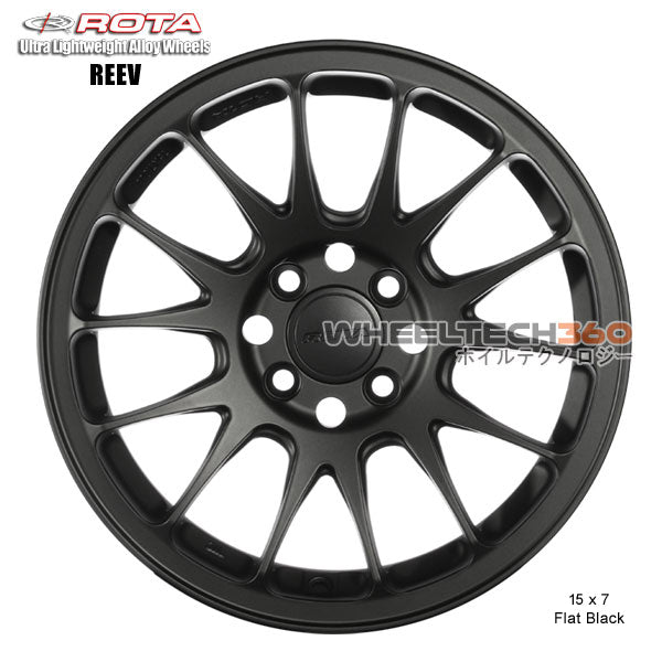 ROTA Wheel Reev (15x7, 4x100+40mm, 67.1mm Hub)