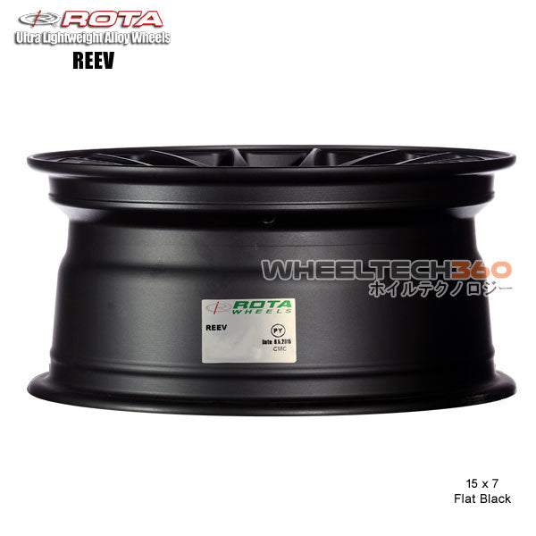 ROTA Wheel Reev (15x7, 4x100+40mm, 67.1mm Hub)
