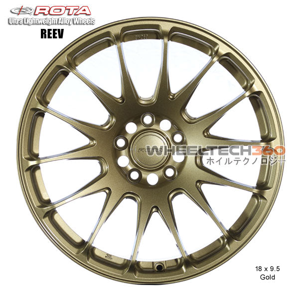 ROTA Wheel Reev-R (18x9.5, 5x114.3+38mm, 73mm Hub)