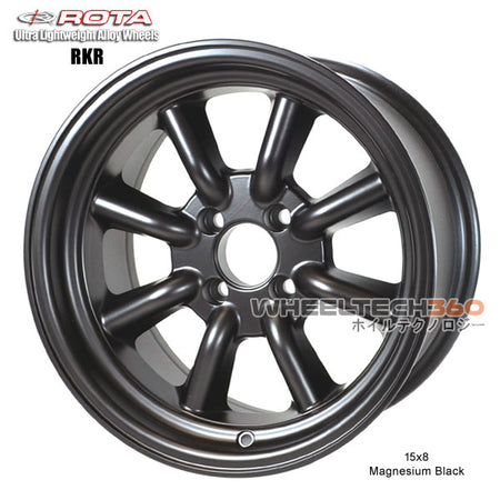 ROTA Wheel RKR (15x8, 4x100+0mm, 67.1mm Hub)