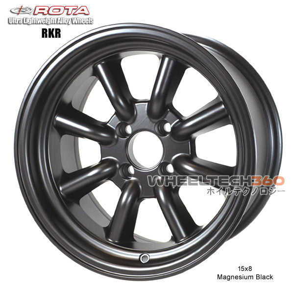 ROTA Wheel RKR (15x8, 4x114.3+0mm, 73mm Hub)