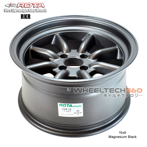 ROTA Wheel RKR (15x8, 4x114.3+0mm, 73mm Hub)