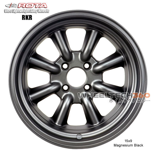 ROTA Wheel RKR (15x9, 4x100+0mm, 67.1mm Hub)
