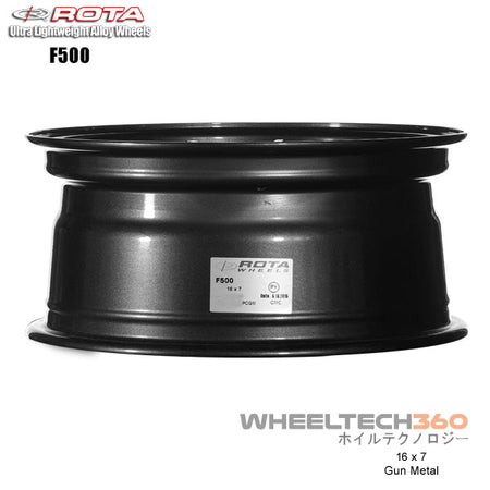 ROTA Wheel F500 (16x7, 4x100+40mm, 67.1mm Hub)