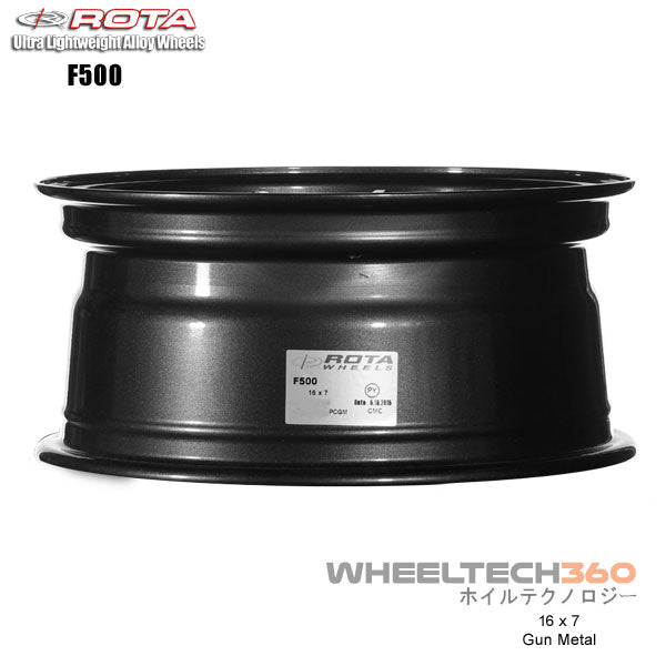 ROTA Wheel F500 (16x7, 4x100+40mm, 67.1mm Hub)
