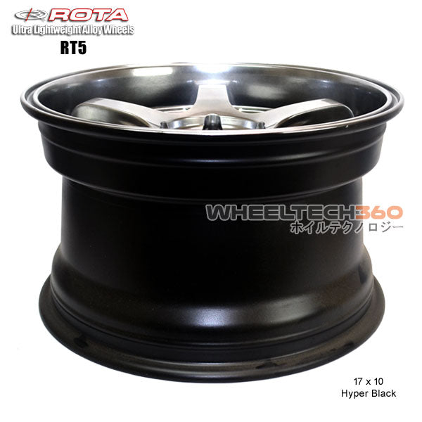 ROTA Wheel RT5-R (17x10, 5x114.3+50mm, 73mm Hub)