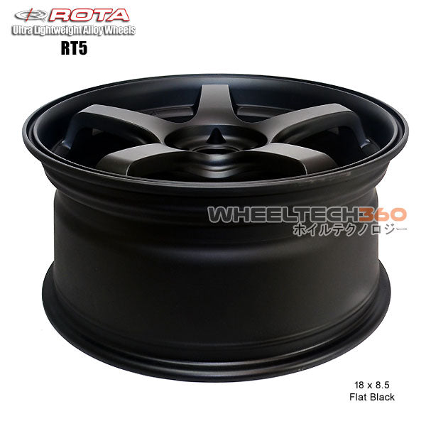 ROTA Wheel RT5-F (18x8.5, 5x100+44mm, 73mm Hub)