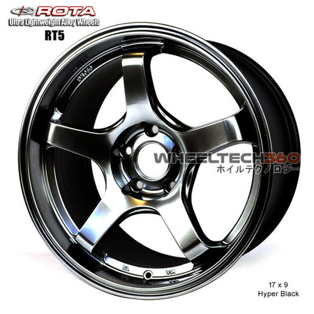 ROTA Wheel RT5-R (17x9, 5x100+42mm, 73mm Hub)