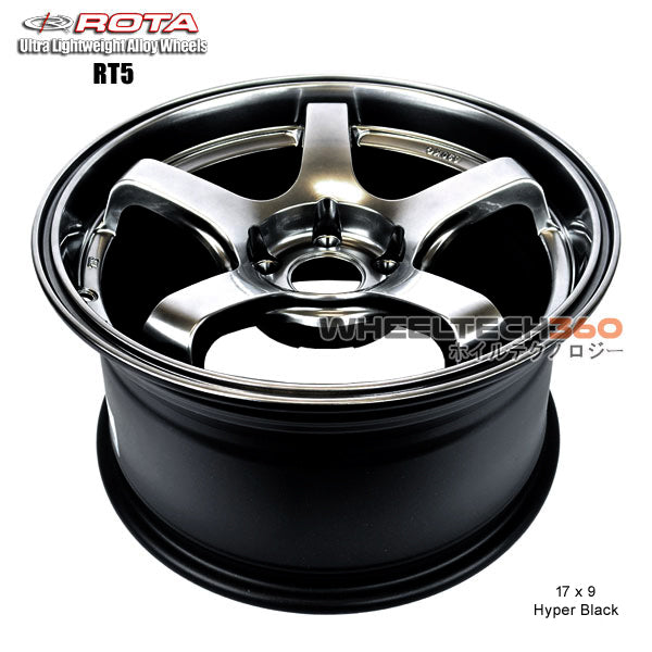 ROTA Wheel RT5-R (17x9, 5x114.3+42mm, 73mm Hub)