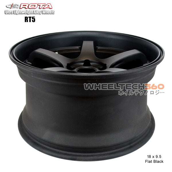ROTA Wheel RT5-R (18x9.5, 5x114.3+30mm, 73mm Hub)