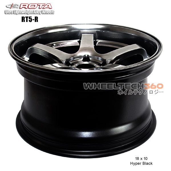 ROTA Wheel RT5-R (18x10, 5x114.3+30mm, 73mm Hub)