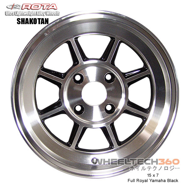 ROTA Wheel Shakotan (15x7, 4x114.3+15mm, 73mm Hub)