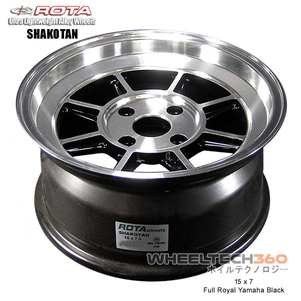ROTA Wheel Shakotan (15x7, 4x114.3+15mm, 73mm Hub)