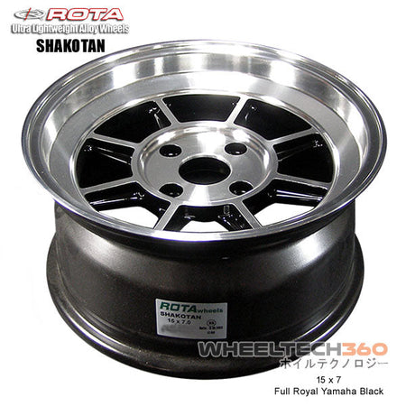 ROTA Wheel Shakotan (15x7, 4x114.3+15mm, 73mm Hub)