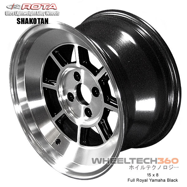 ROTA Wheel Shakotan (15x8, 4X100+10mm, 67.1mm Hub)