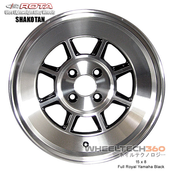 ROTA Wheel Shakotan (15x8, 4X100+0mm, 67.1mm Hub)