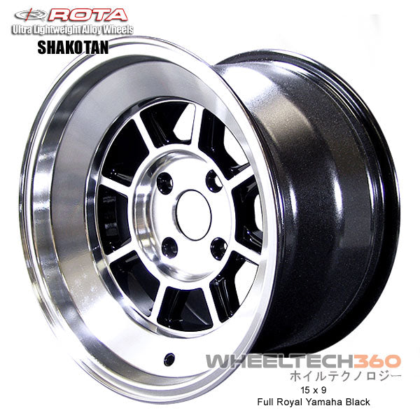 ROTA Wheel Shakotan (15x9, 4x114.3-15mm, 73mm Hub)