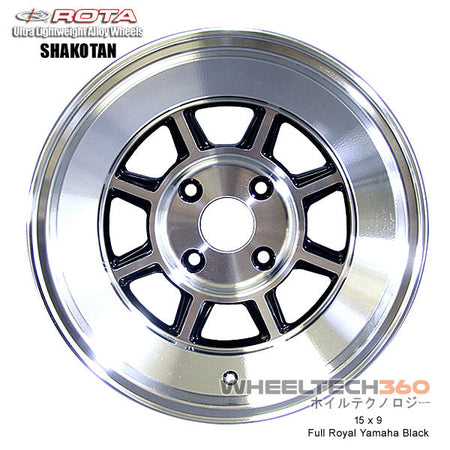 ROTA Wheel Shakotan (15x9, 4x114.3-15mm, 73mm Hub)