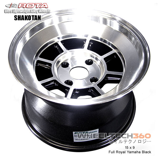 ROTA Wheel Shakotan (15x9, 4x100-15mm, 67.1mm Hub)