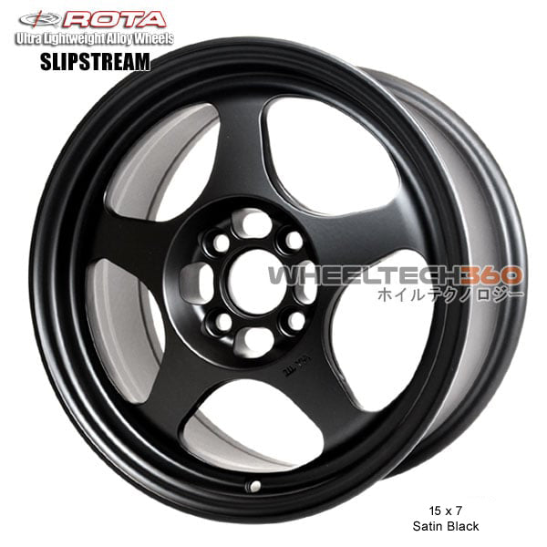 ROTA Wheel Slipstream (15x7, 4x100+40mm, 56.1mm Hub) 