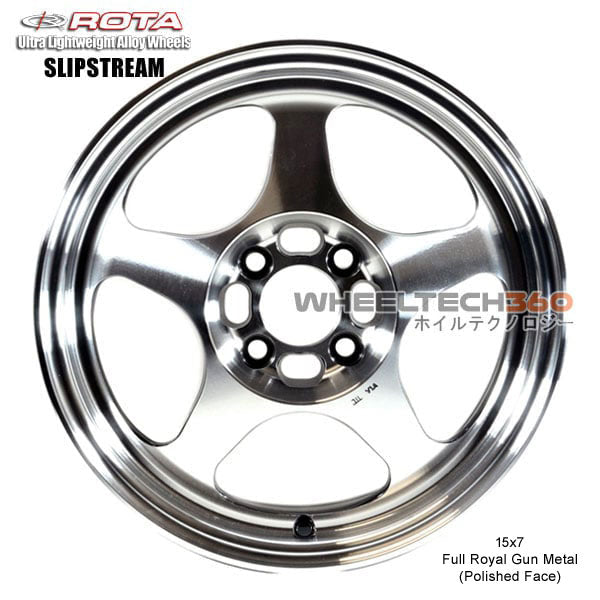 ROTA Wheel Slipstream (15x7, 4x100+40mm, 56.1mm Hub)