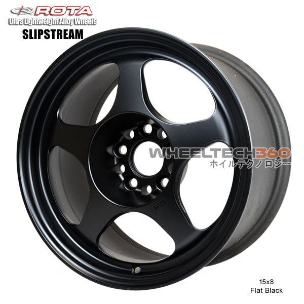 ROTA Wheel Slipstream (15x8, 5x100+40mm, 57.1mm Hub) 