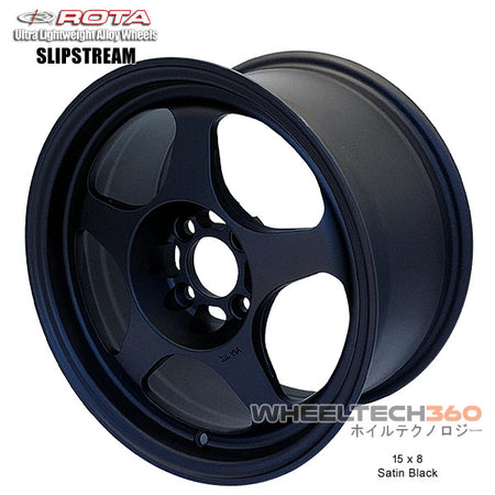 ROTA Wheel Slipstream (15x8, 4x100+40mm, 67.1mm Hub)