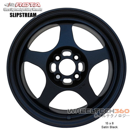 ROTA Wheel Slipstream (15x8, 4x100+40mm, 67.1mm Hub)